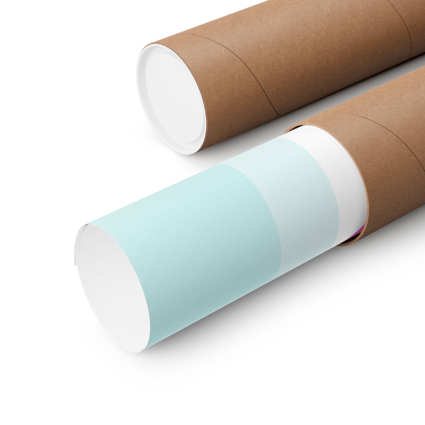 Retro Neon Ski Print