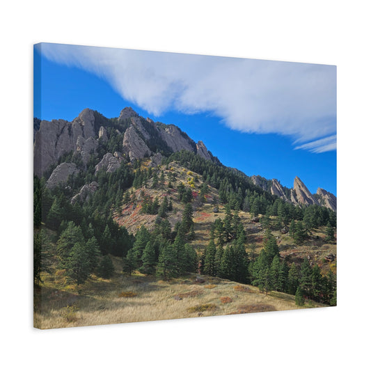 Flatirons Nature Canvas Print