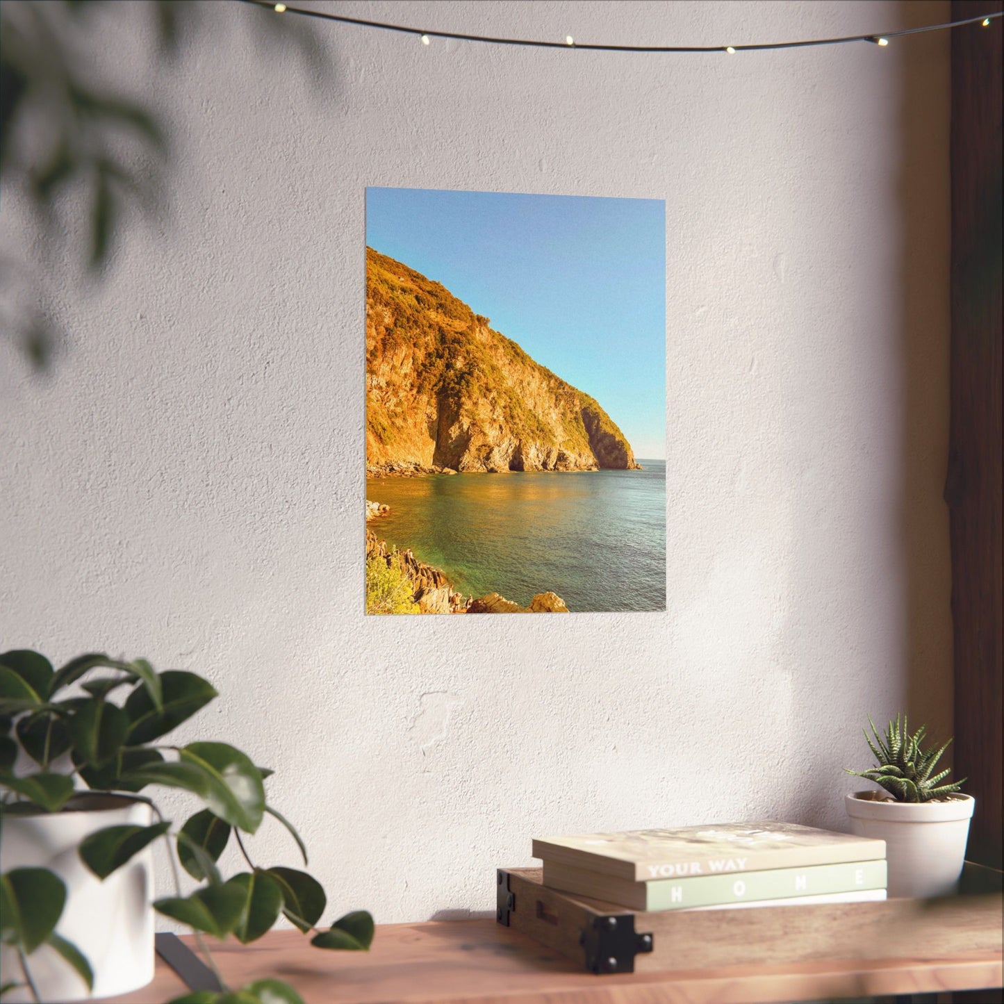 Cinque Terre Italy Cliffside Print