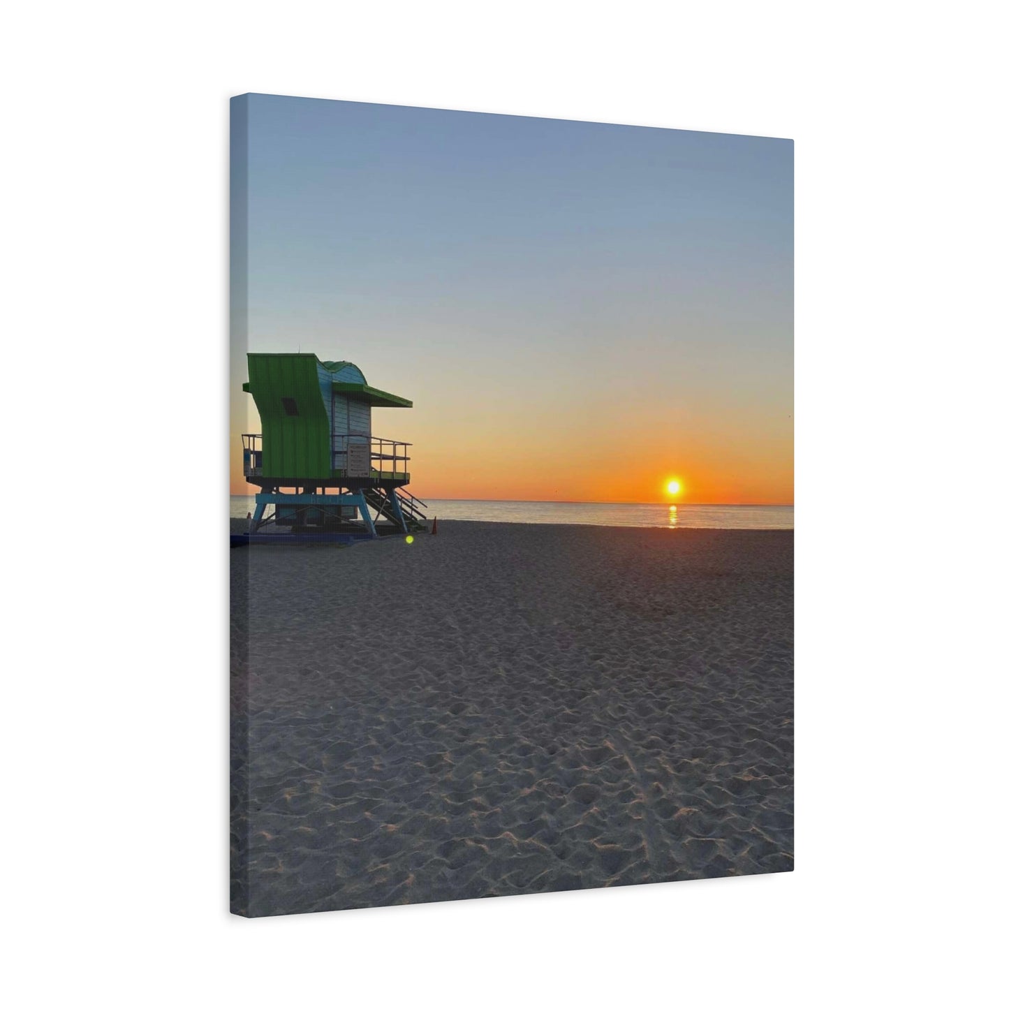 Beach Sunrise Canvas Print