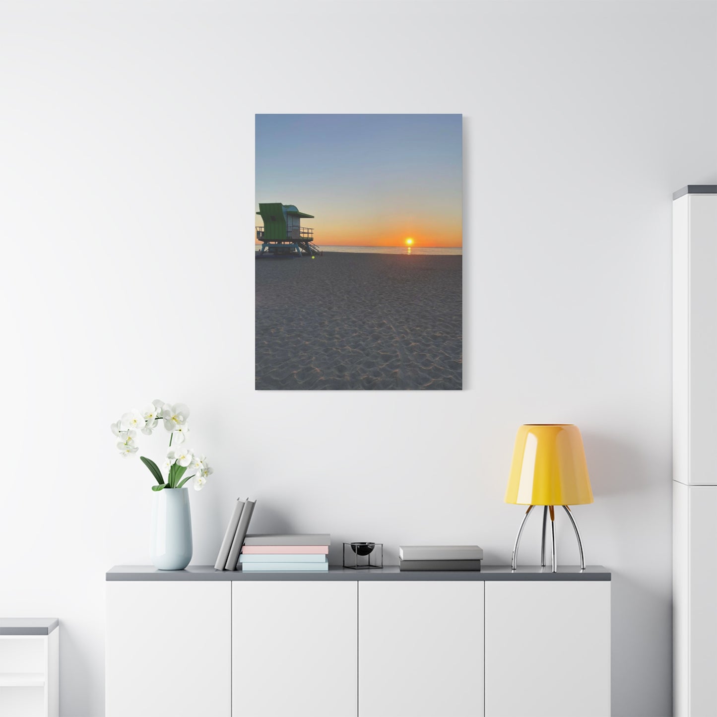 Beach Sunrise Canvas Print