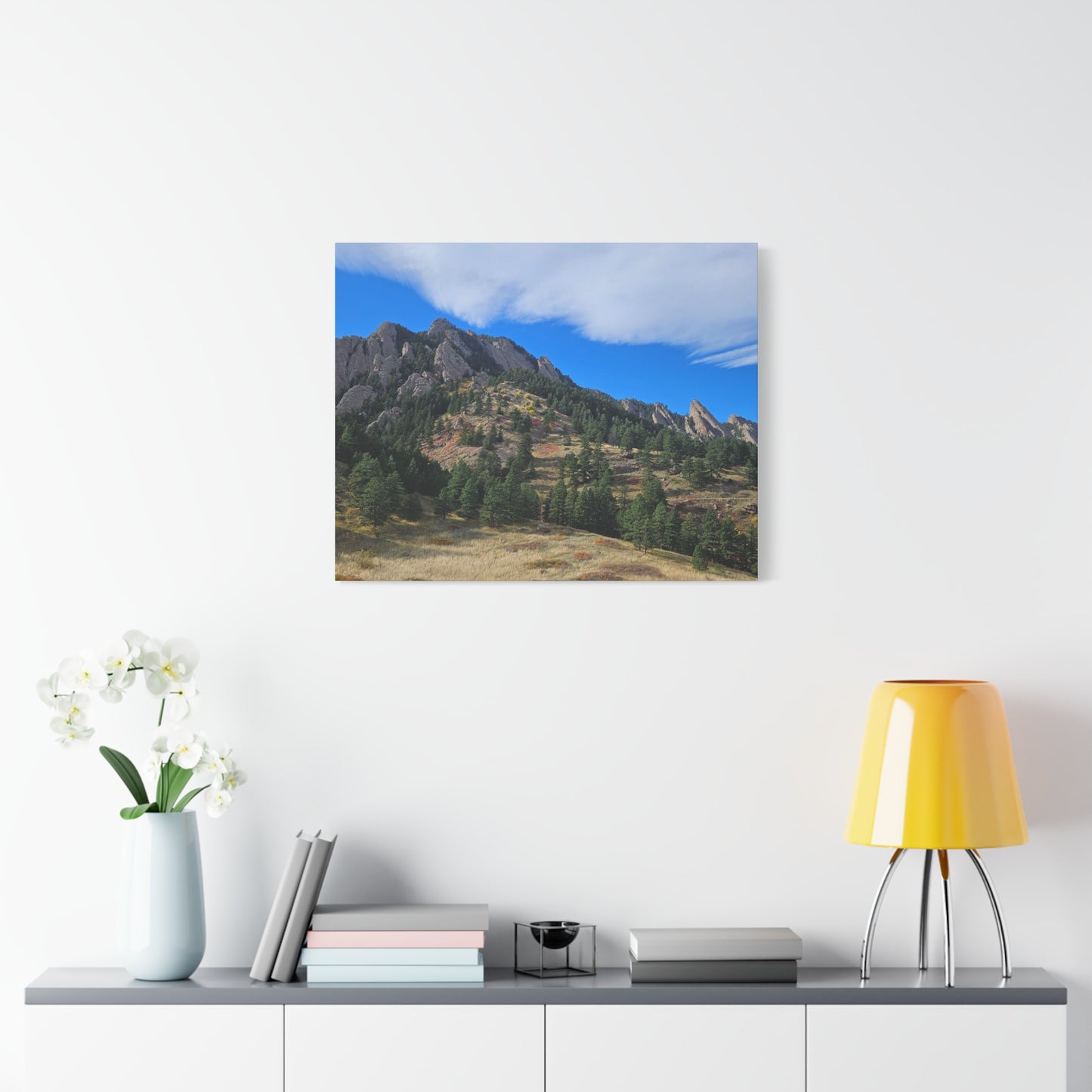 Flatirons Nature Canvas Print