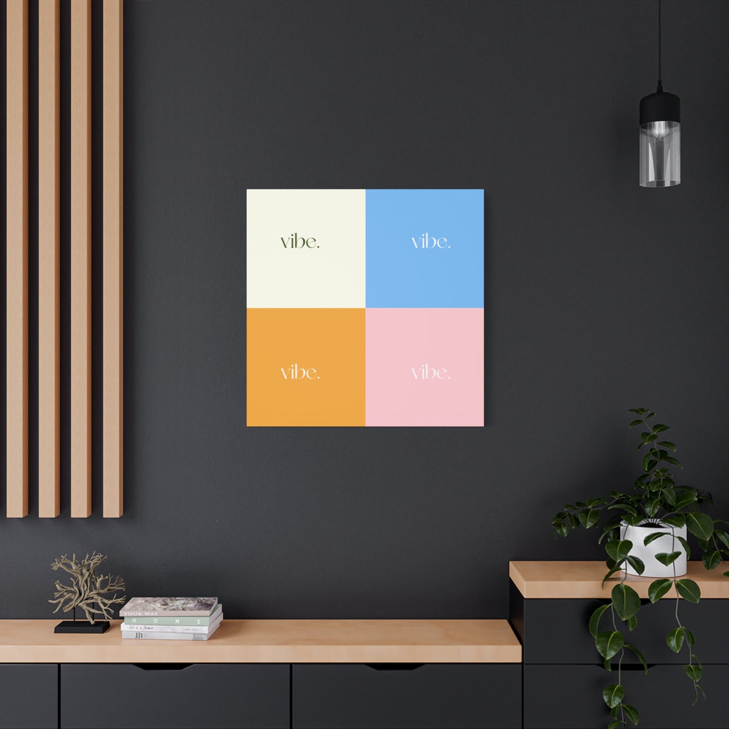 Vibe. Art Canvas Print