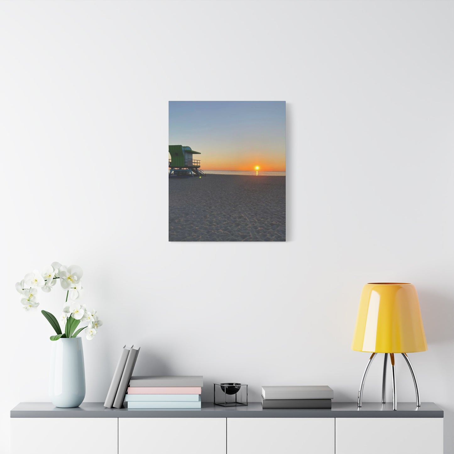 Beach Sunrise Canvas Print