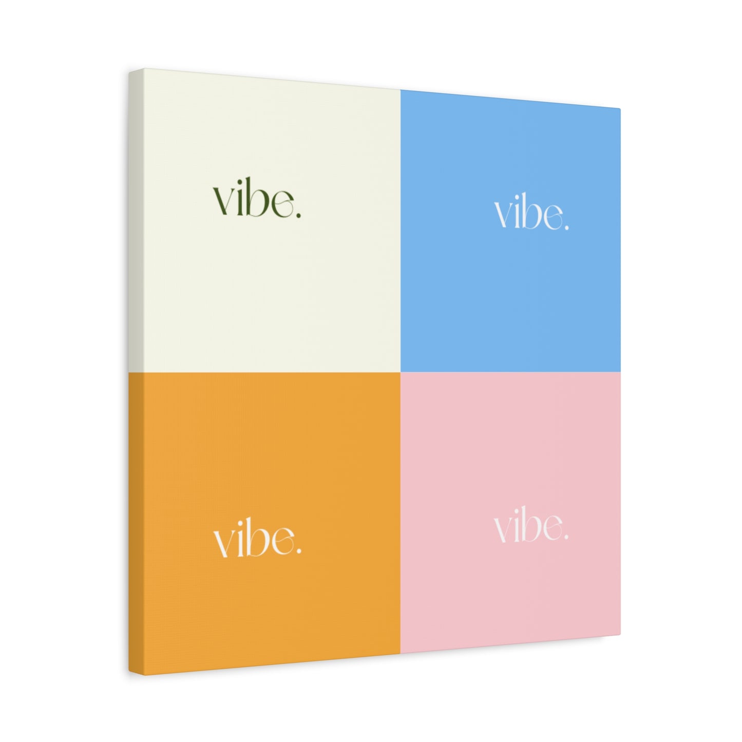 Vibe. Art Canvas Print