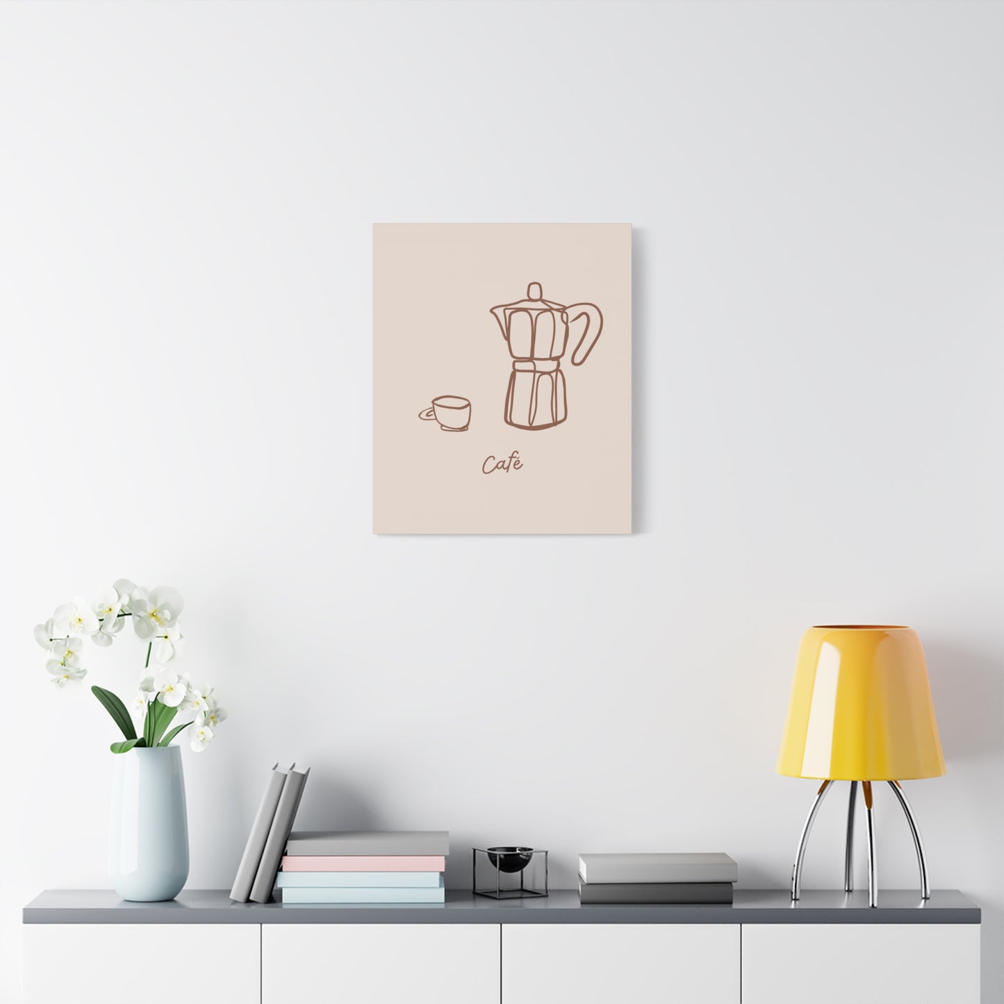 Light Café Canvas Print