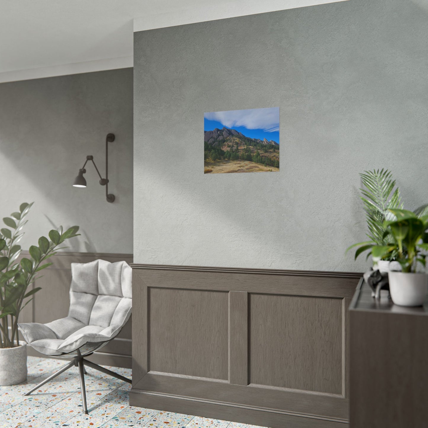 Flatirons Nature Print