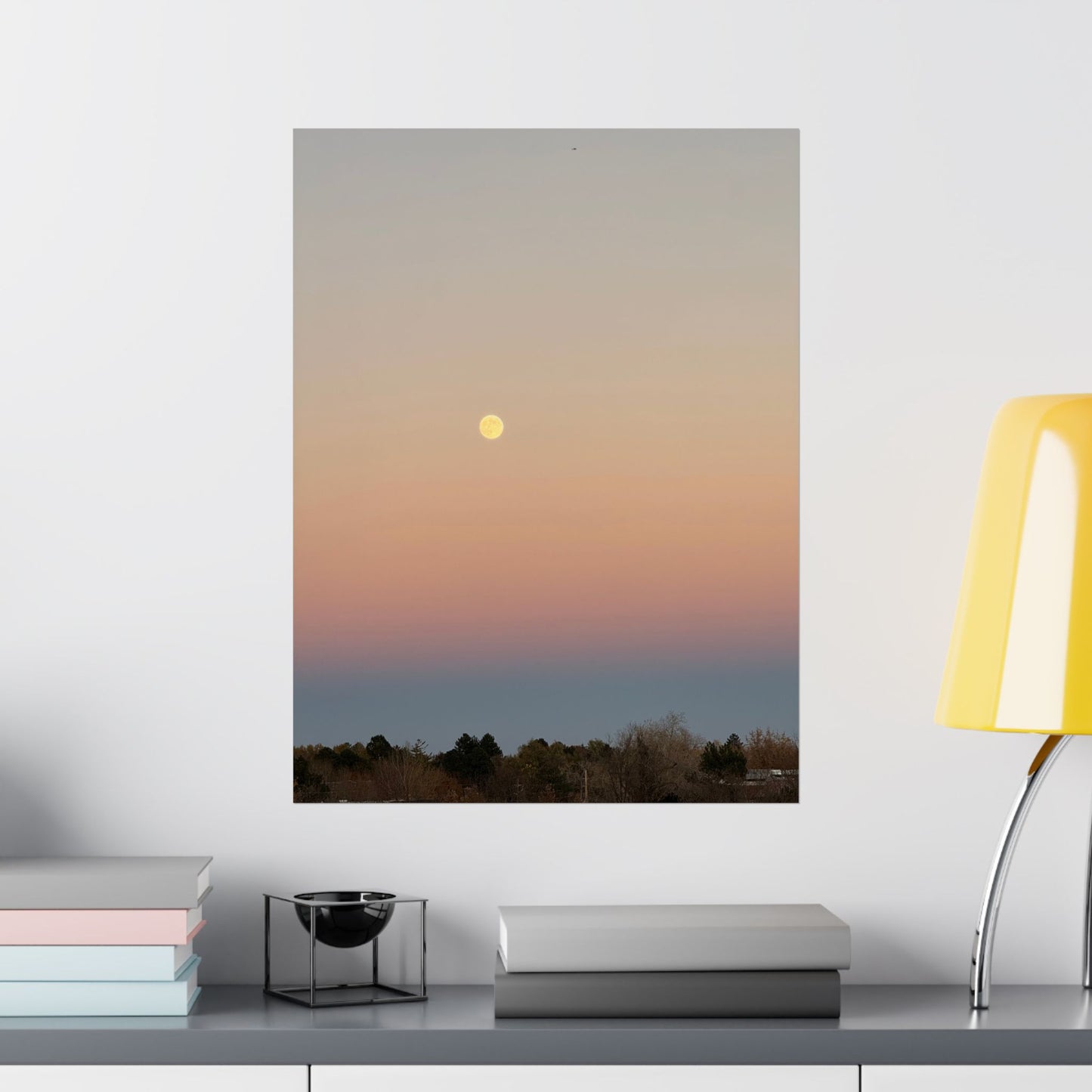 Colorful Moon Print