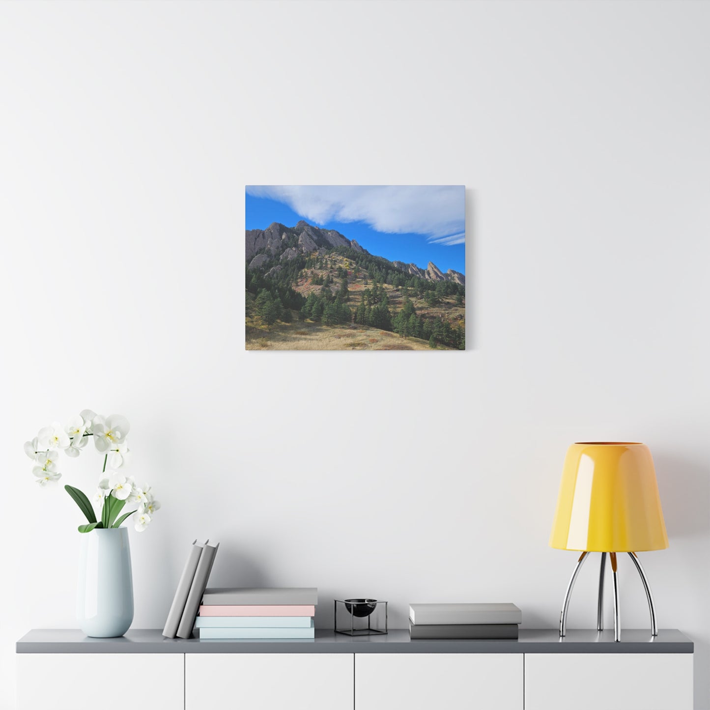 Flatirons Nature Canvas Print
