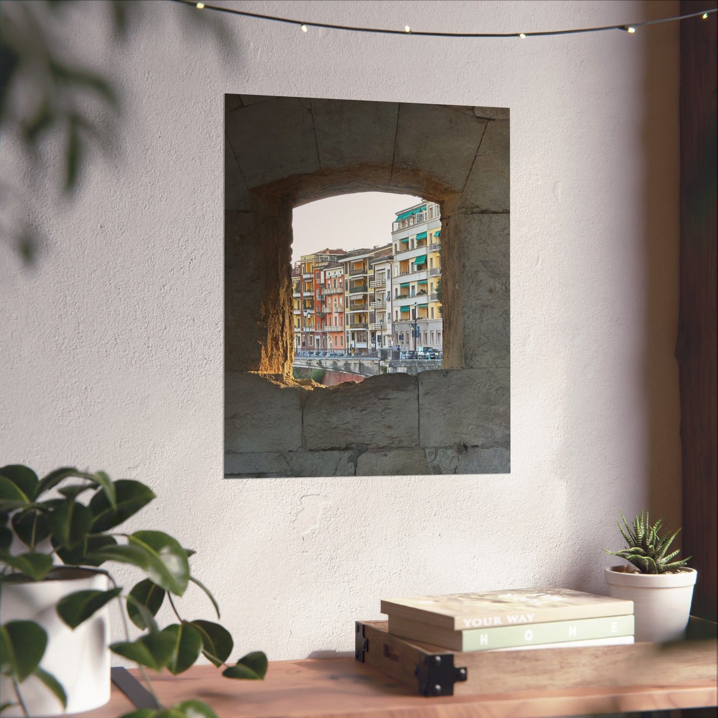 A Window Into Italy Art Print