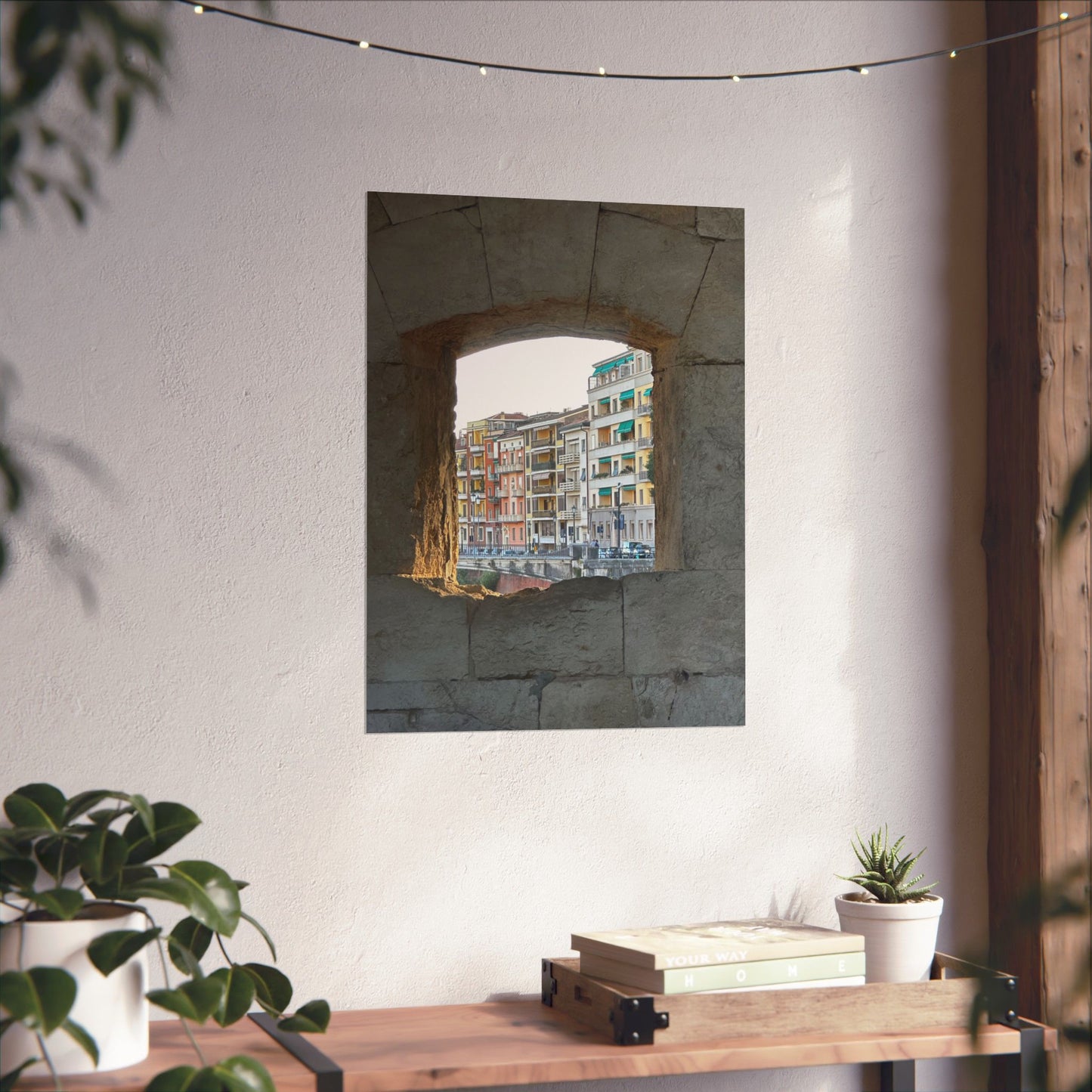 A Window Into Italy Art Print
