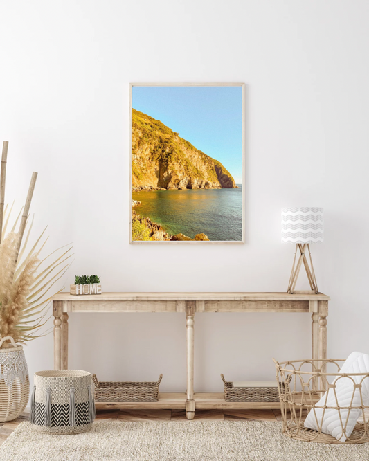 Cinque Terre Italy Cliffside Print
