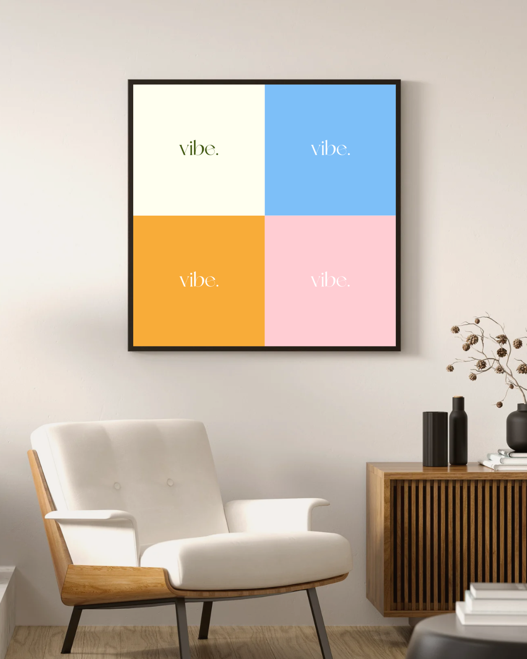 Vibe. Art Print