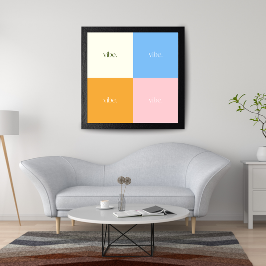 Vibe. Art Print