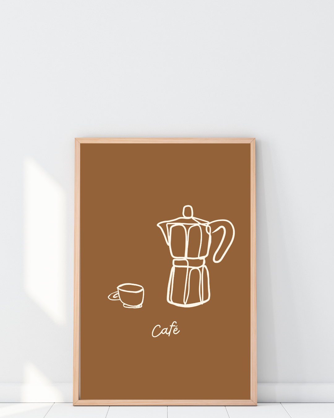 Dark Café Print