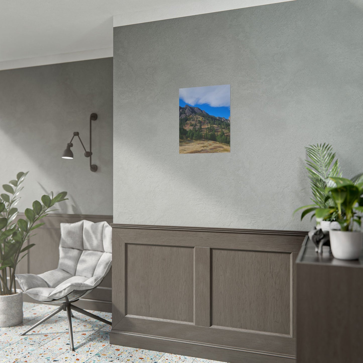 Flatirons Nature Print