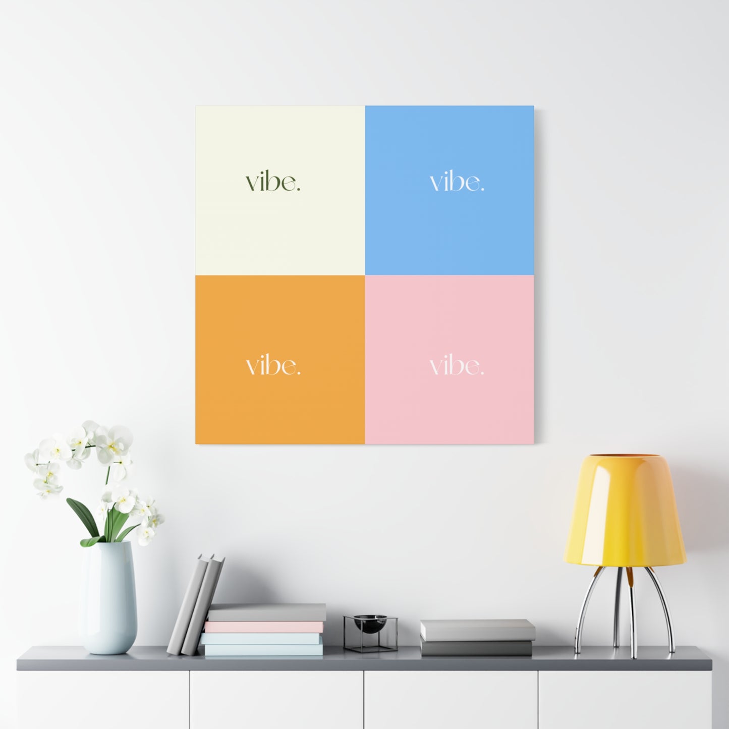 Vibe. Art Canvas Print