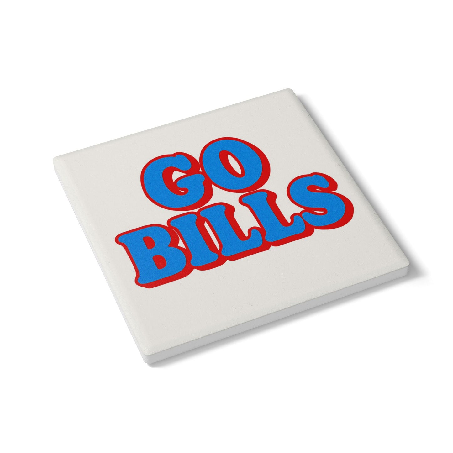 Go Bills Ceramic Coaster