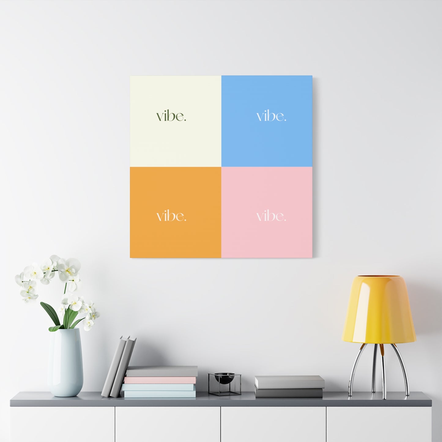 Vibe. Art Canvas Print