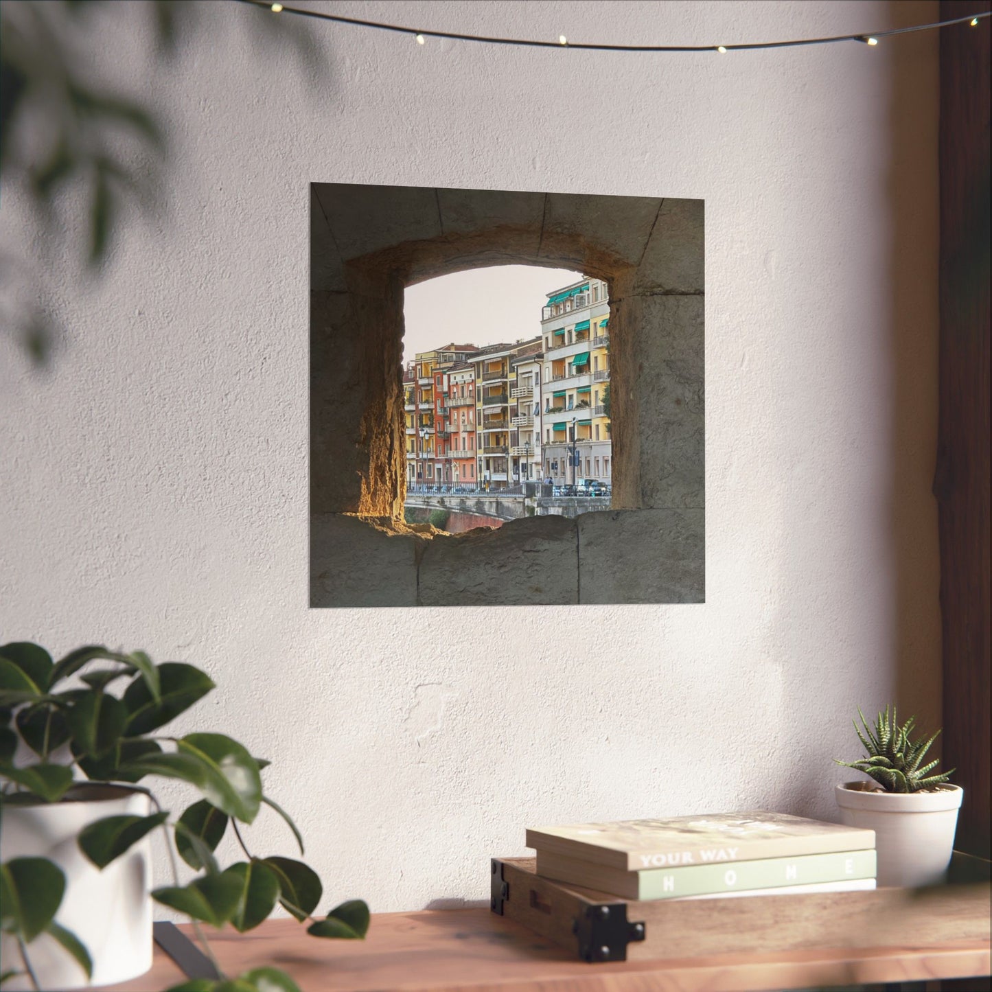 A Window Into Italy Art Print