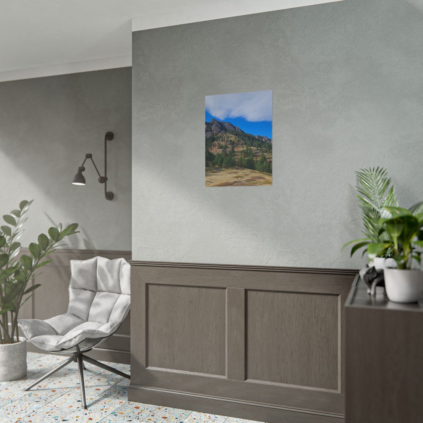 Flatirons Nature Print