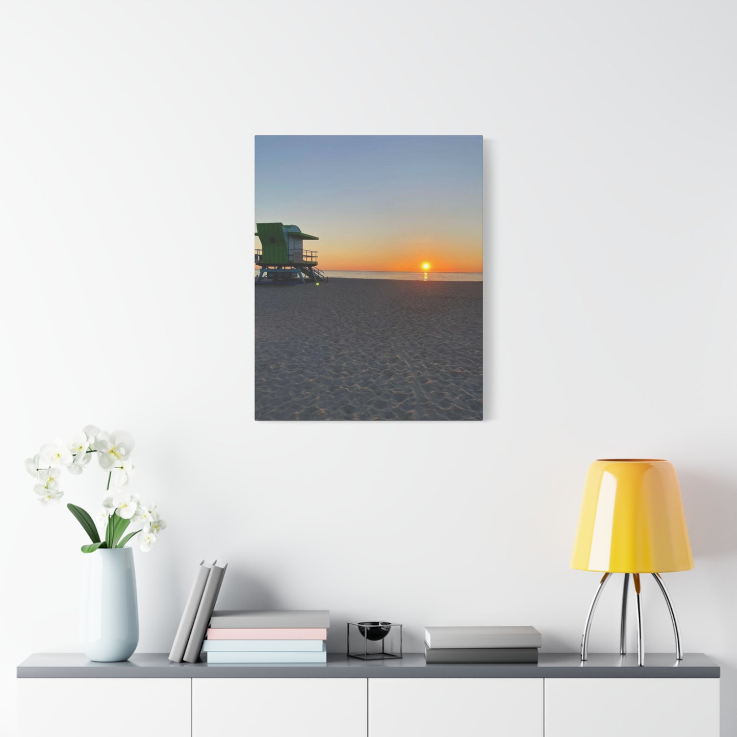 Beach Sunrise Canvas Print