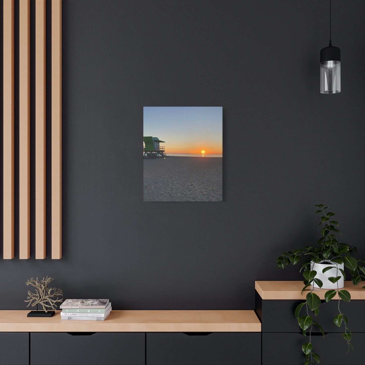 Beach Sunrise Canvas Print