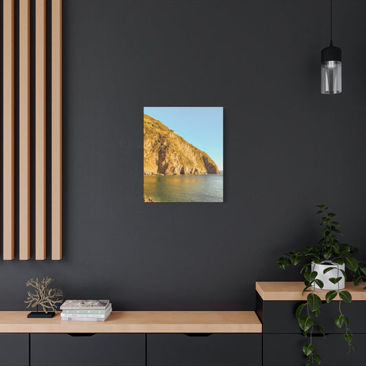 Cinque Terre Italy Cliffside Canvas Print