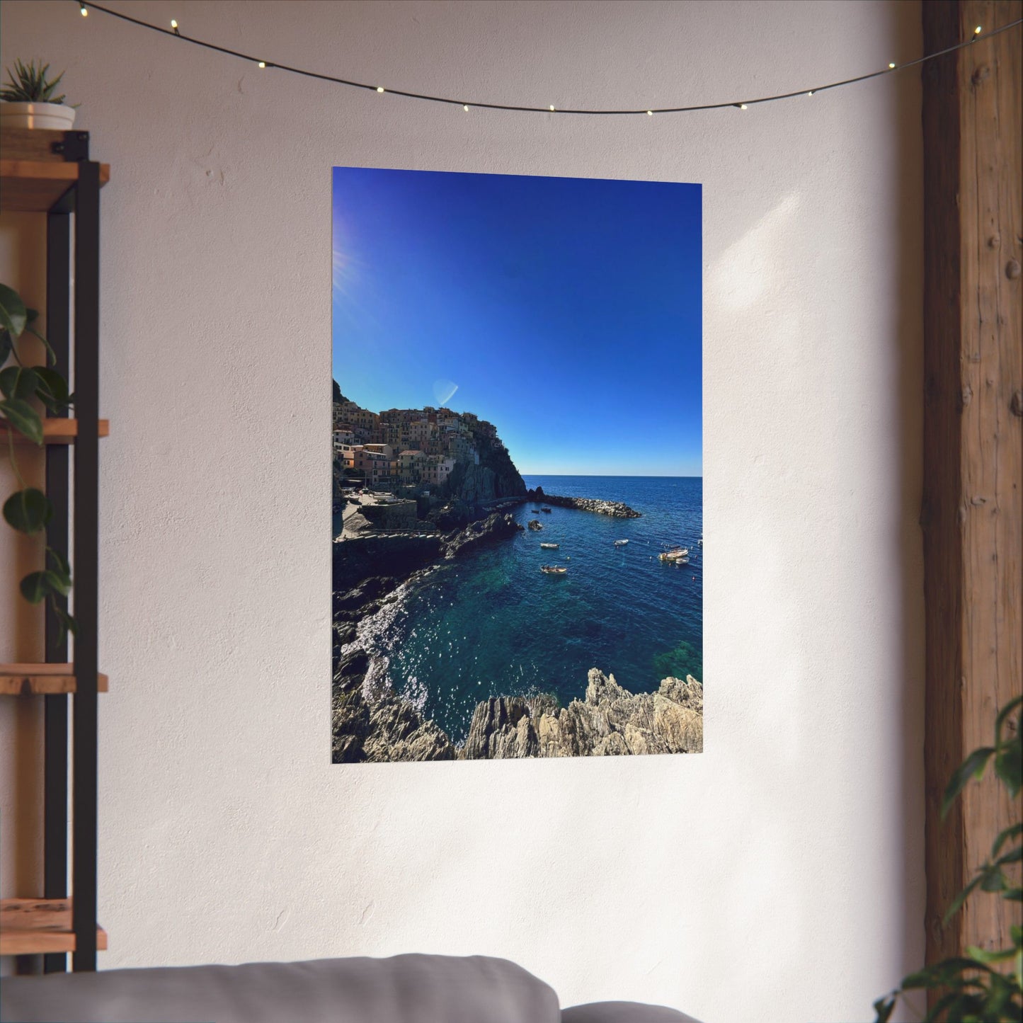 Cinque Terre Italy Coastal Print