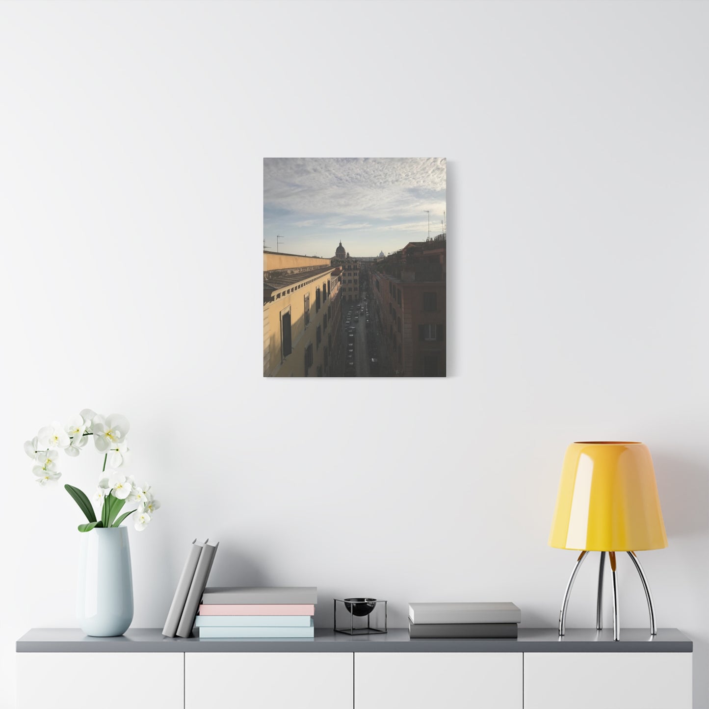 Florence Street View Canvas Print