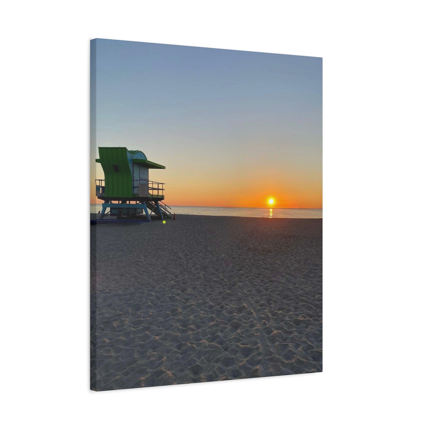 Beach Sunrise Canvas Print