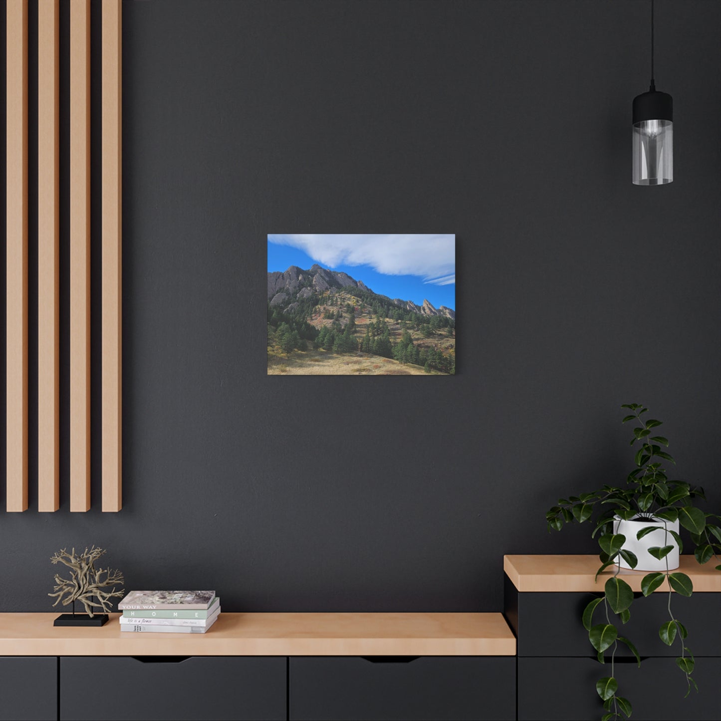Flatirons Nature Canvas Print