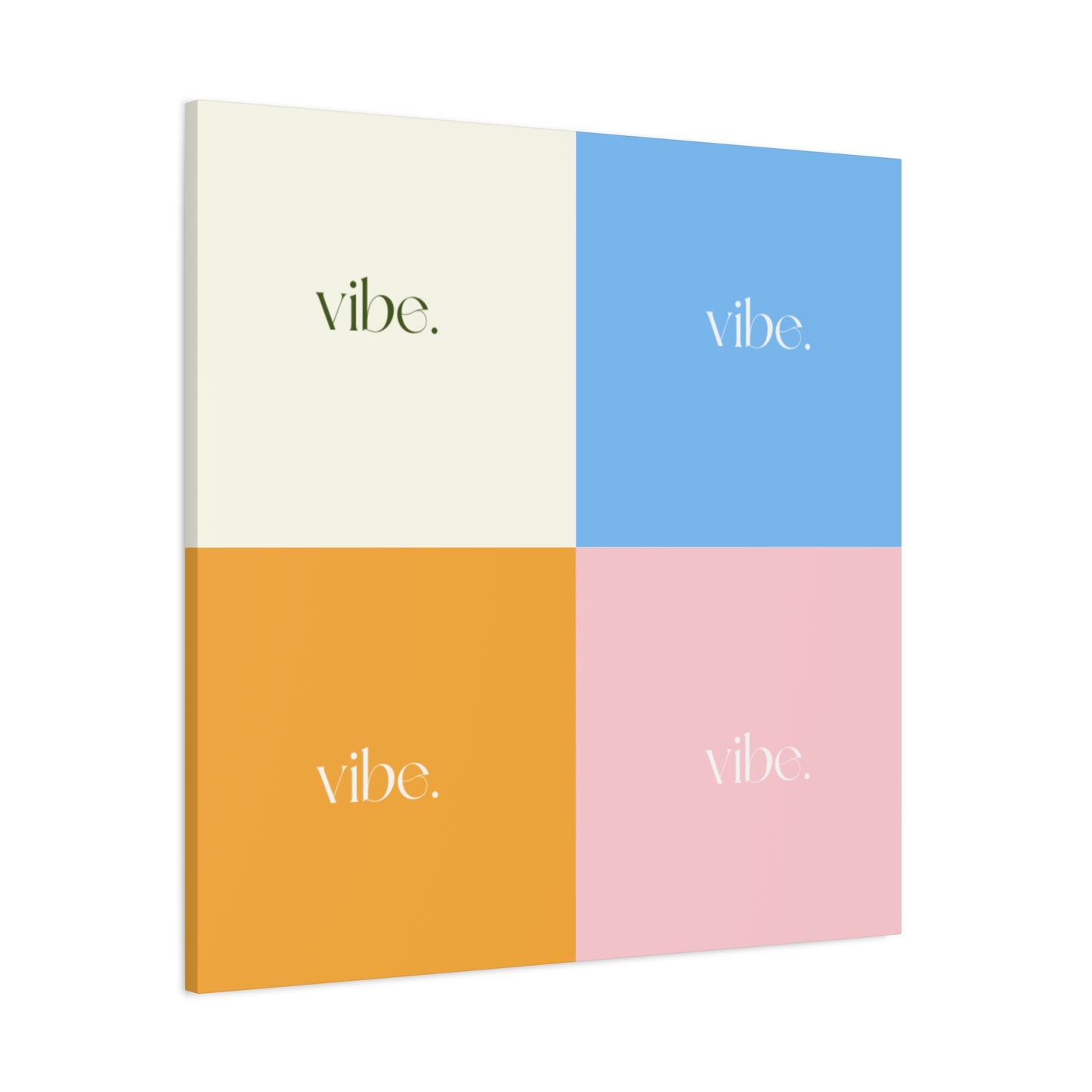 Vibe. Art Canvas Print
