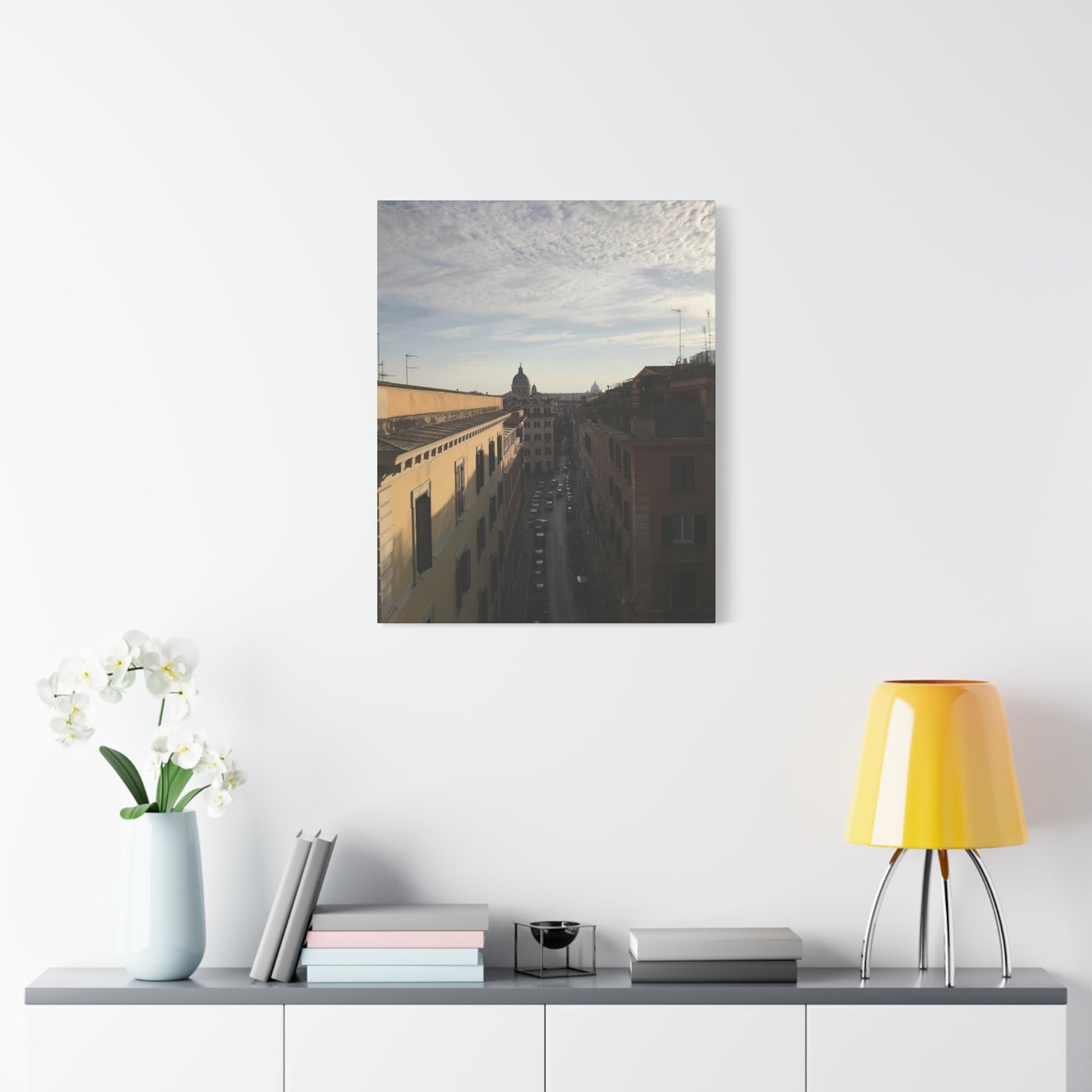 Florence Street View Canvas Print
