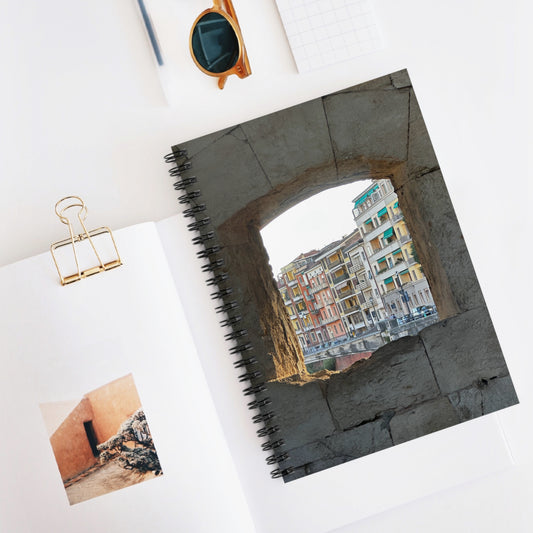 A Window Into Italy Spiral Notebook