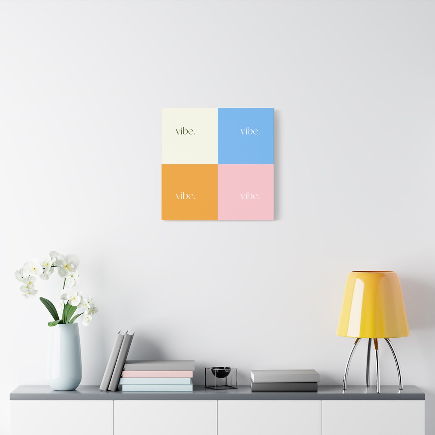 Vibe. Art Canvas Print