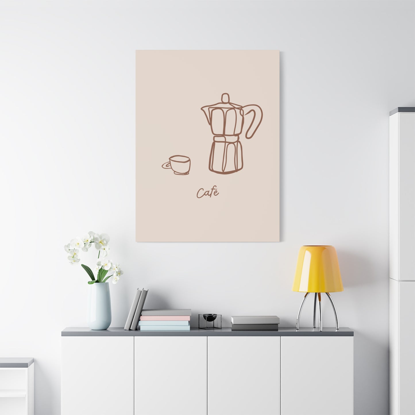 Light Café Canvas Print