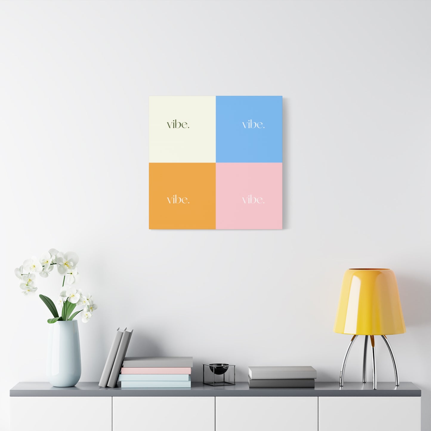 Vibe. Art Canvas Print