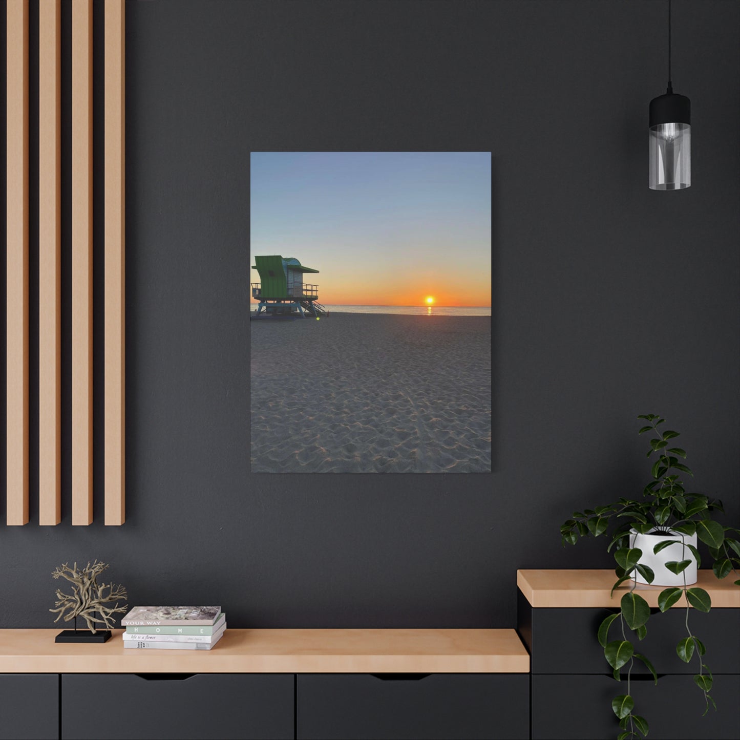 Beach Sunrise Canvas Print