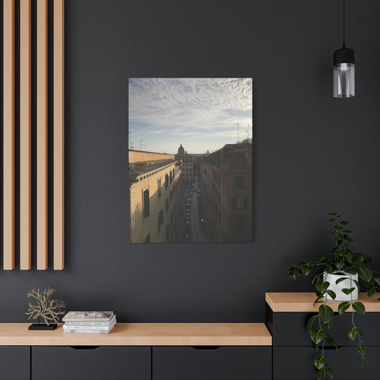 Florence Street View Canvas Print