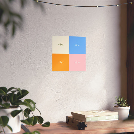 Vibe. Art Print