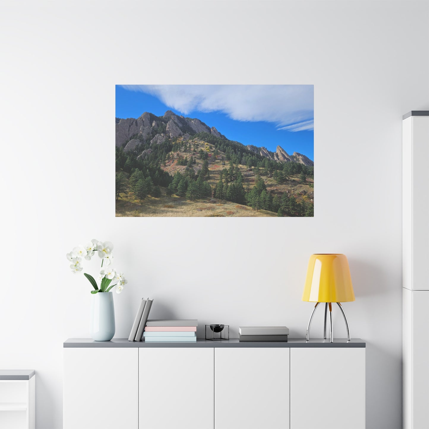 Flatirons Nature Canvas Print